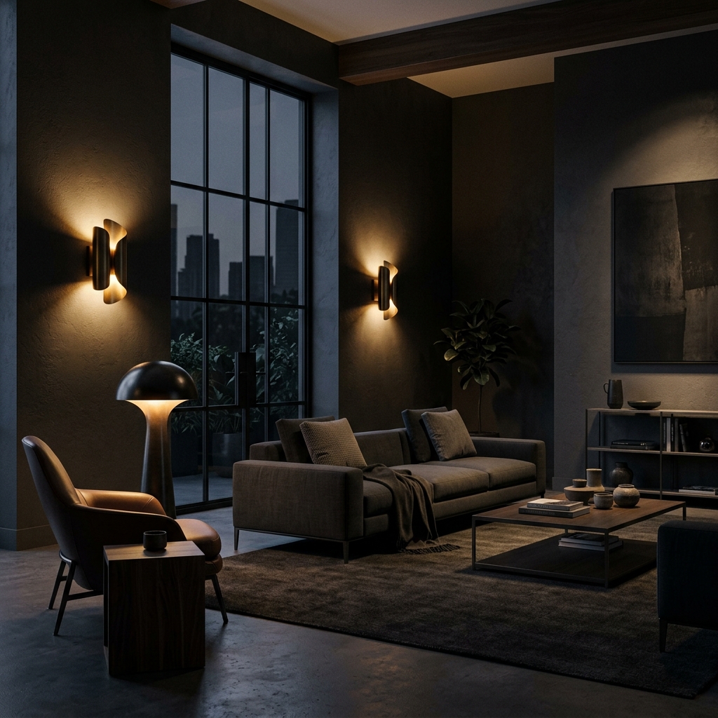 Luxury ambient lighting room