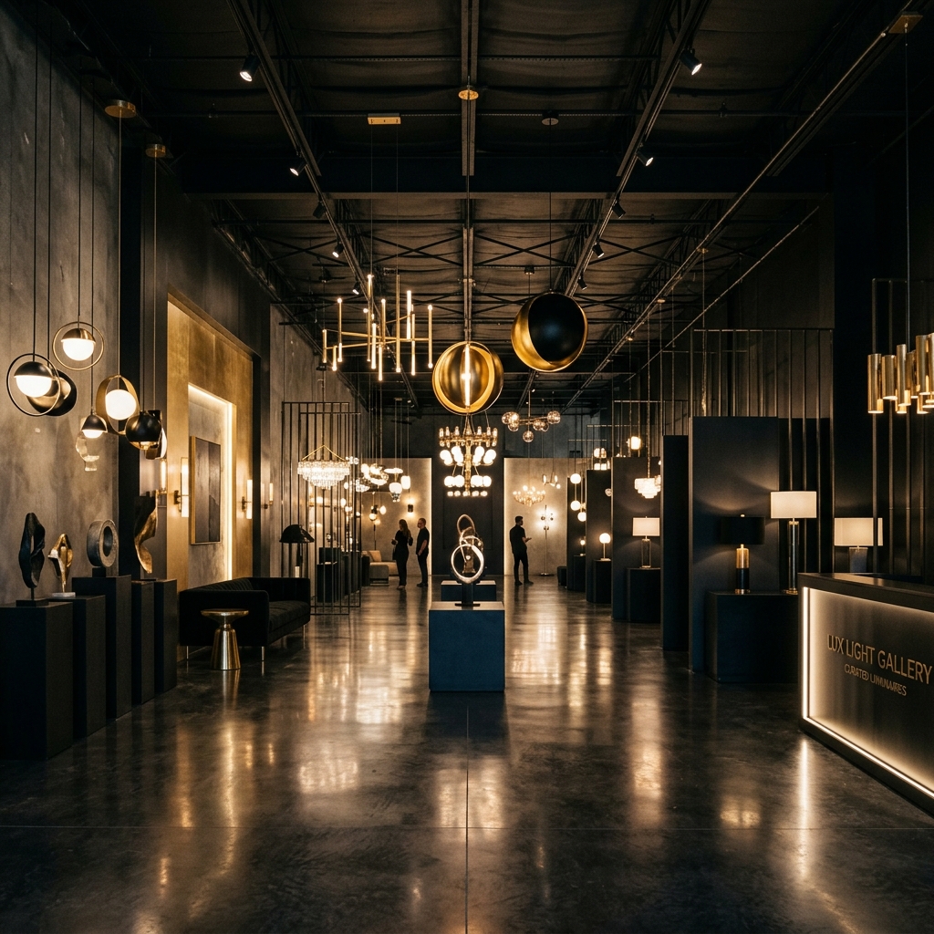 Techno Fans & Lights showroom interior